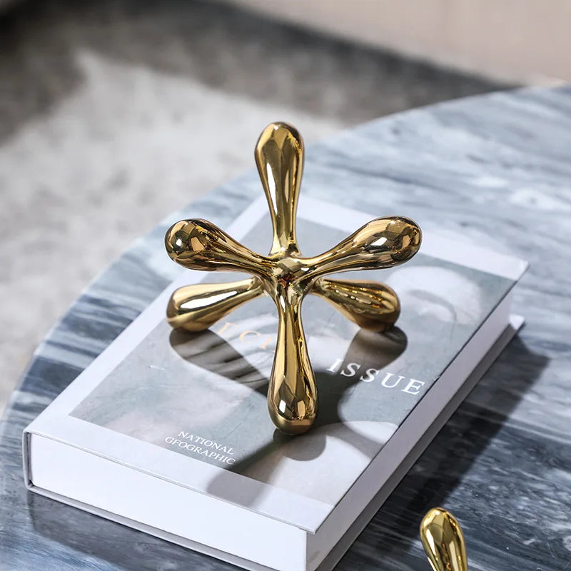 Decoração de mesa de resina