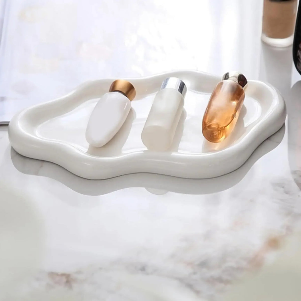 bandeja de cerâmica moderna