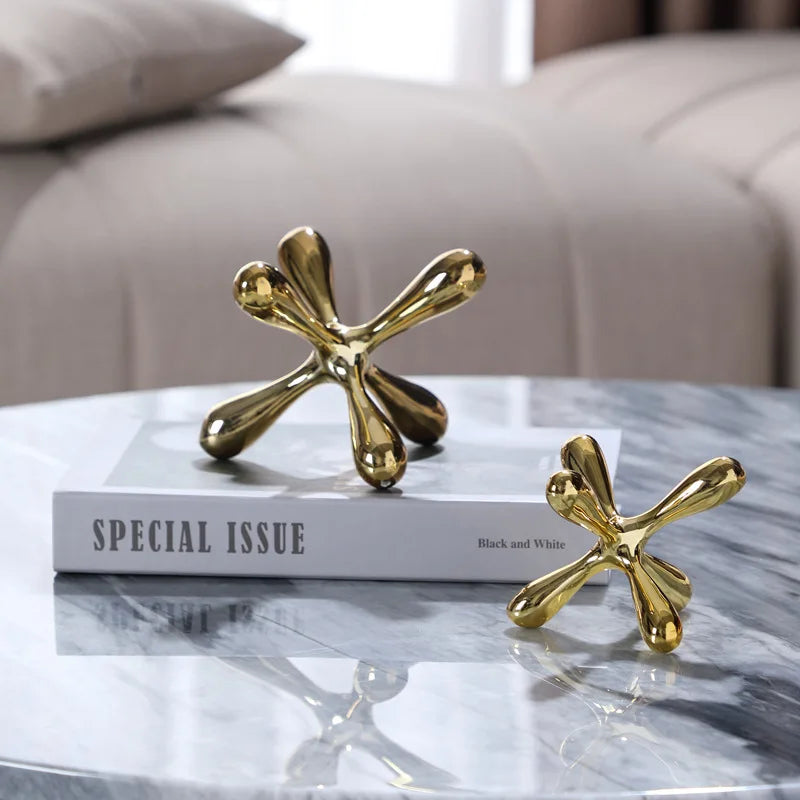 Decoração de mesa de resina